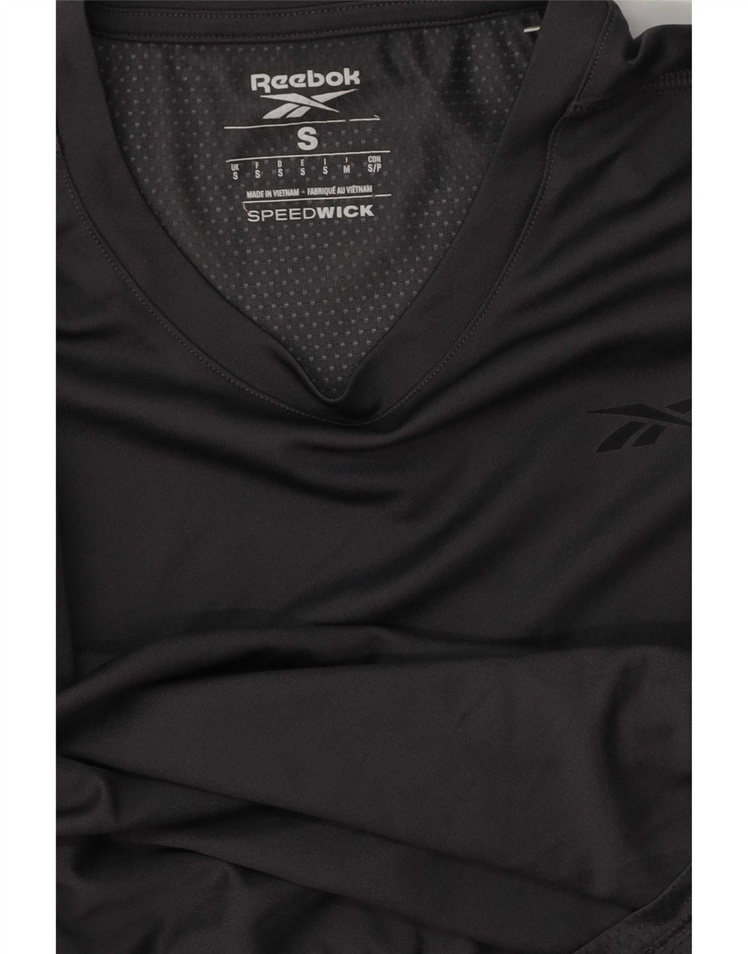 Reebok Herre T-Shirt Top Lille Grå