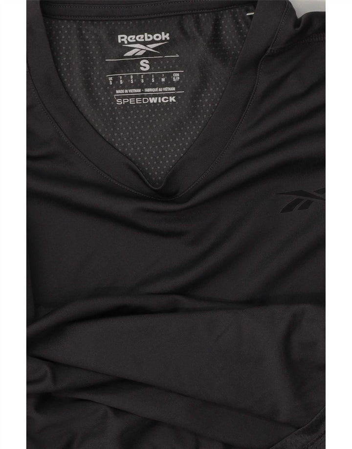 Reebok Herre T-Shirt Top Lille Grå
