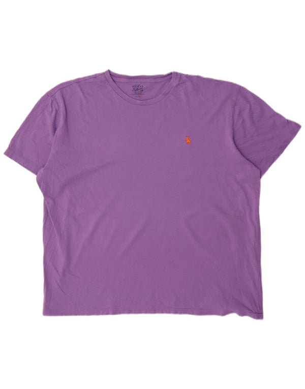 Polo Ralph Lauren Herre T-Shirt Top XL Lilla Bomuld