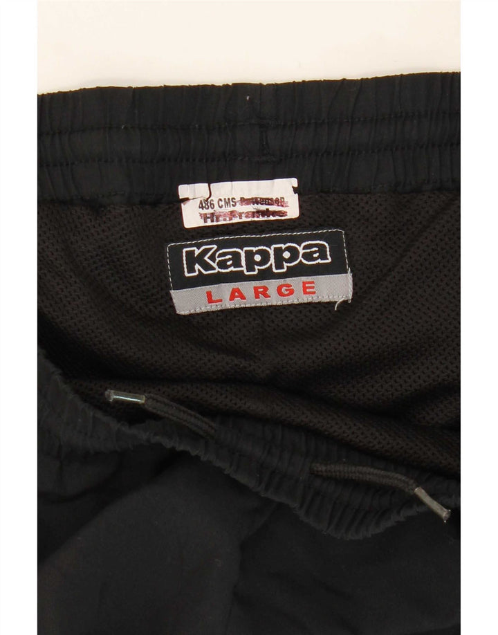 Kappa Træningsdragt bukser til mænd Stor sort polyester