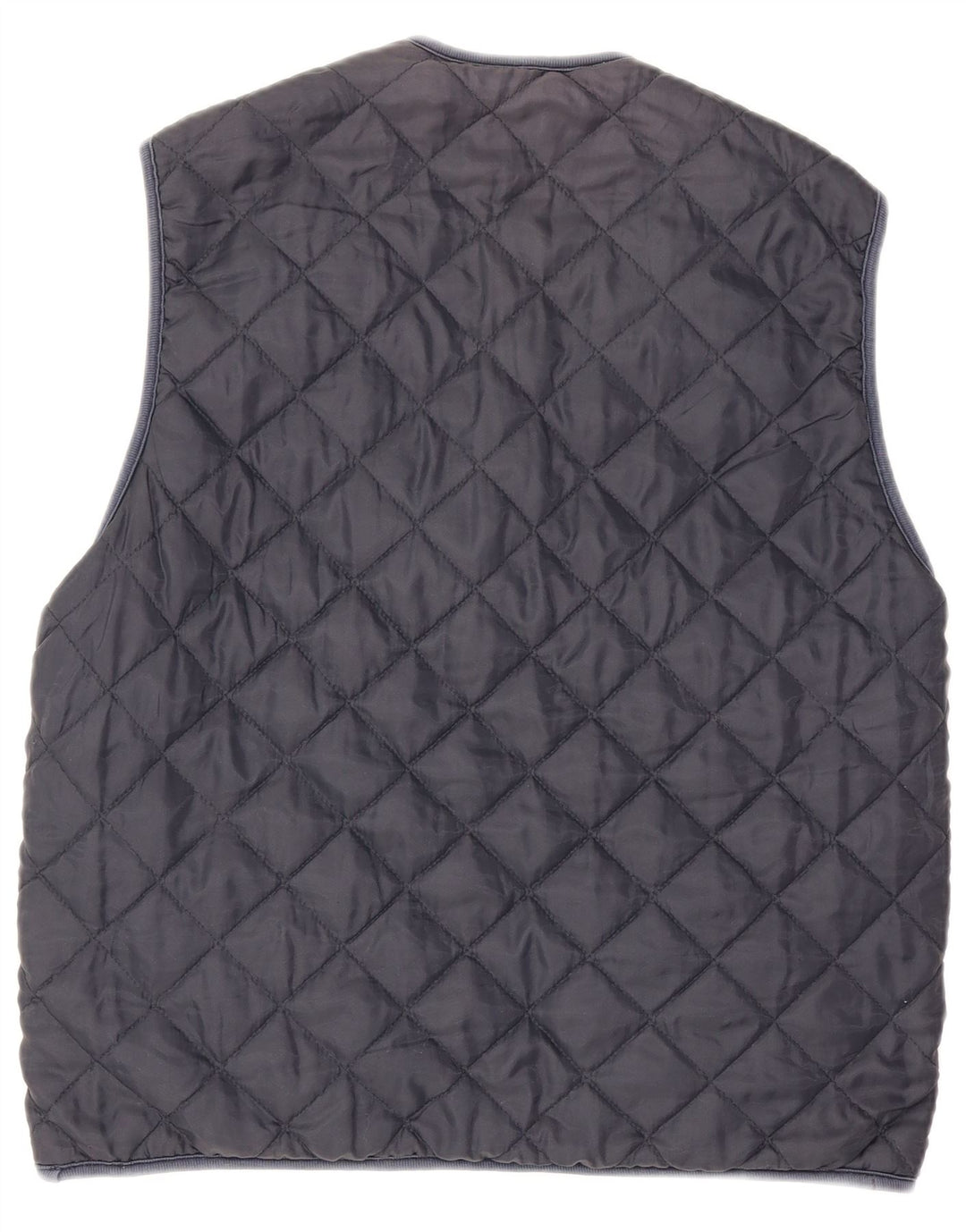 Vintage Herre Vendbar Gilet UK 38 Medium Rød Geometrisk