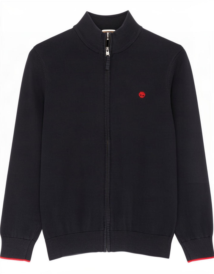 Timberland Herre cardigan sweater Stor marineblå bomuld