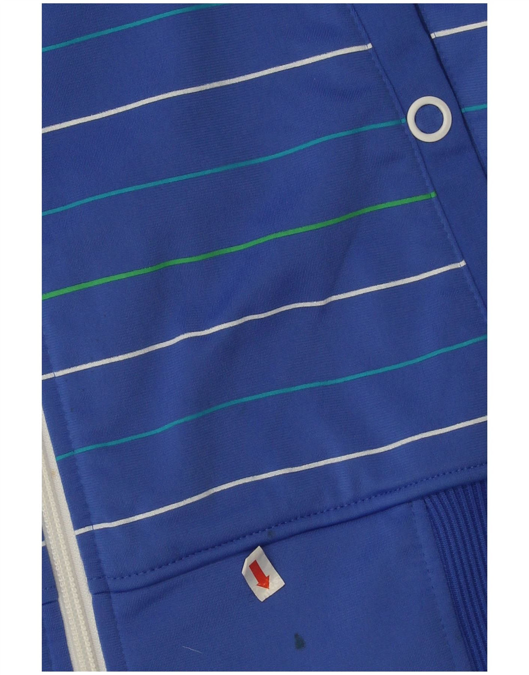Adidas Træningsdragt til mænd Top jakke Medium blå stribet polyester