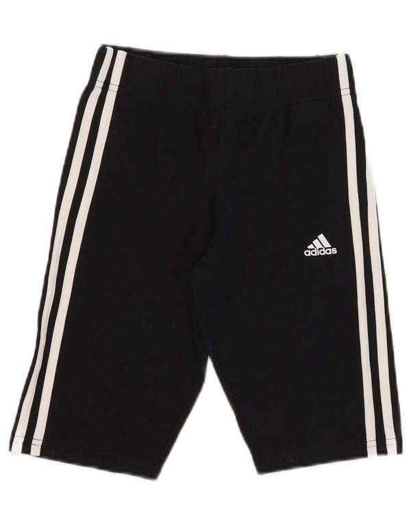 Adidas piger Bermuda sportshorts 13-14 år Sort bomuld