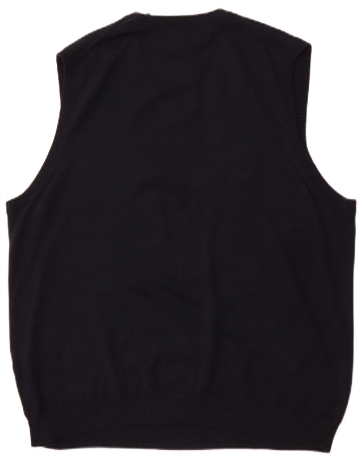 CHAPS Herrevest Tank Top Stor Marineblå Bomuld