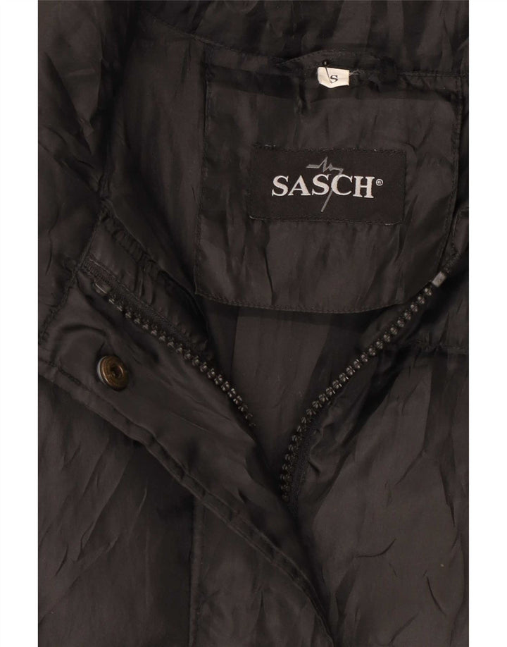 Sasch Womens Oversized Polstret Frakke UK 10 Small Black