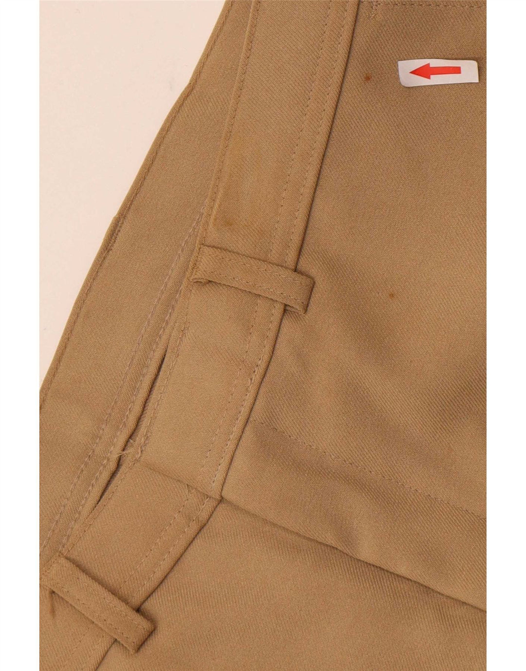 Levi's Straight Suit Bukser til mænd W36 L32 Beige Polyester
