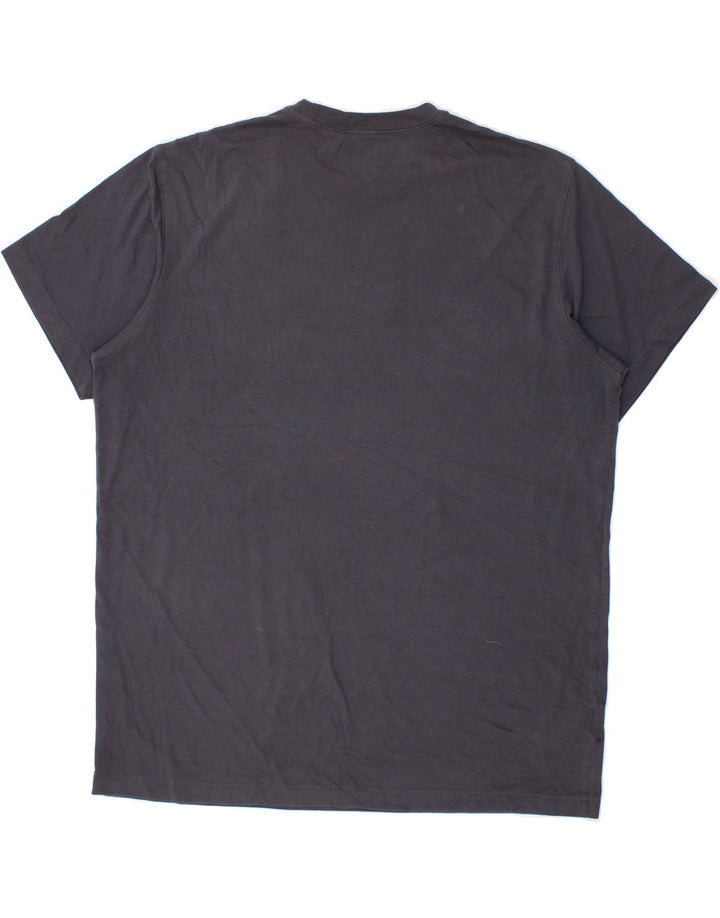 EDDIE BAUER Mens T-Shirt Top XL Grey Cotton Vintage Eddie Bauer and Second-Hand Eddie Bauer from Messina Hembry 