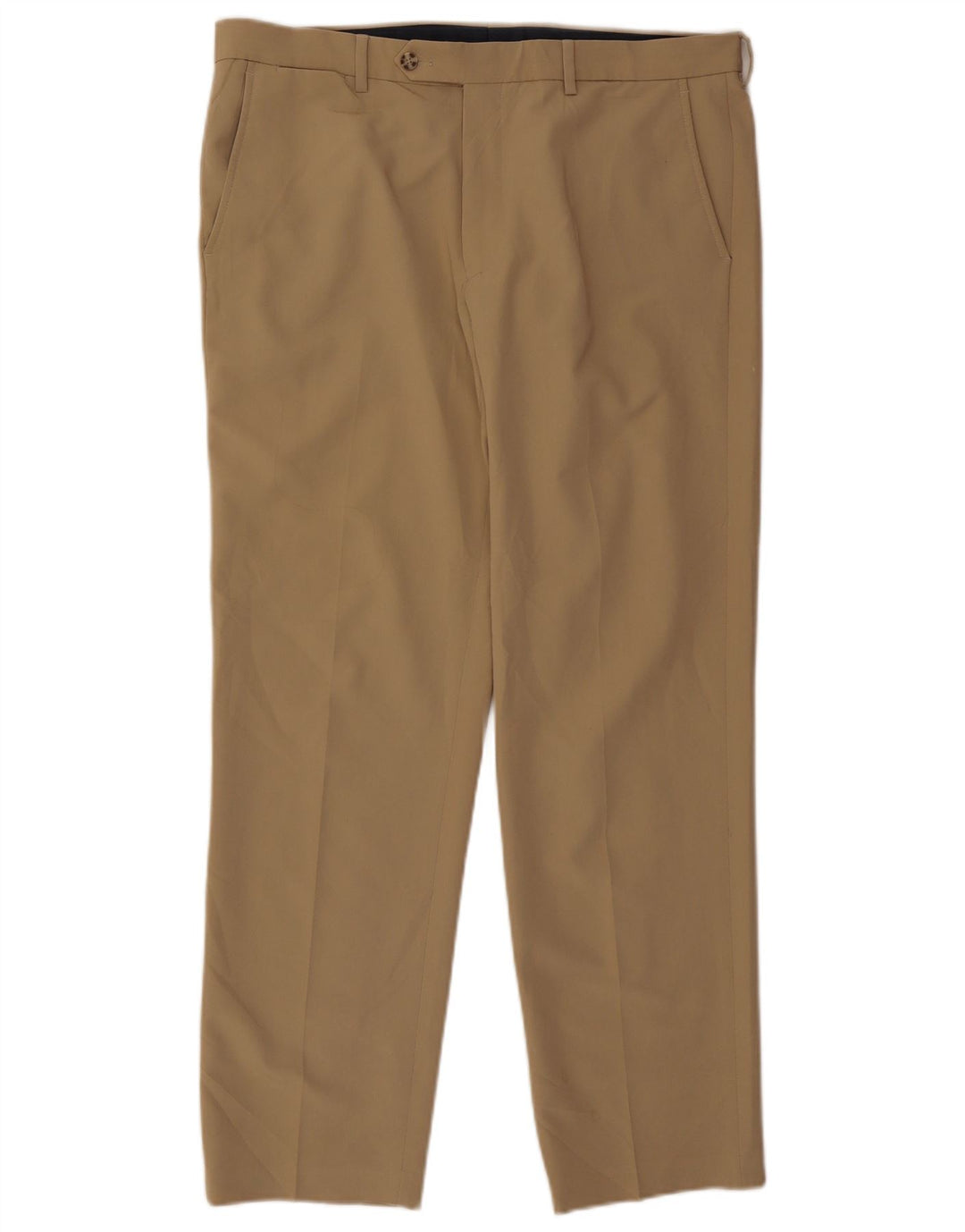 Nautica Straight Suit Bukser til mænd W36 L30 Beige Polyester