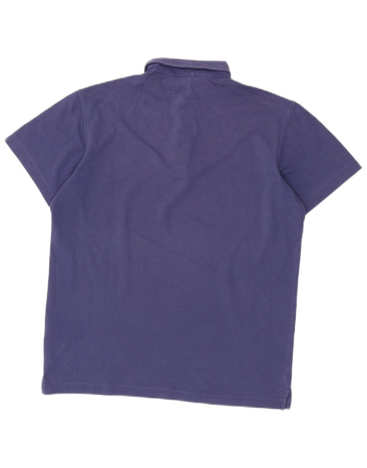 Sergio Tacchini Herre poloshirt Stor marineblå bomuld
