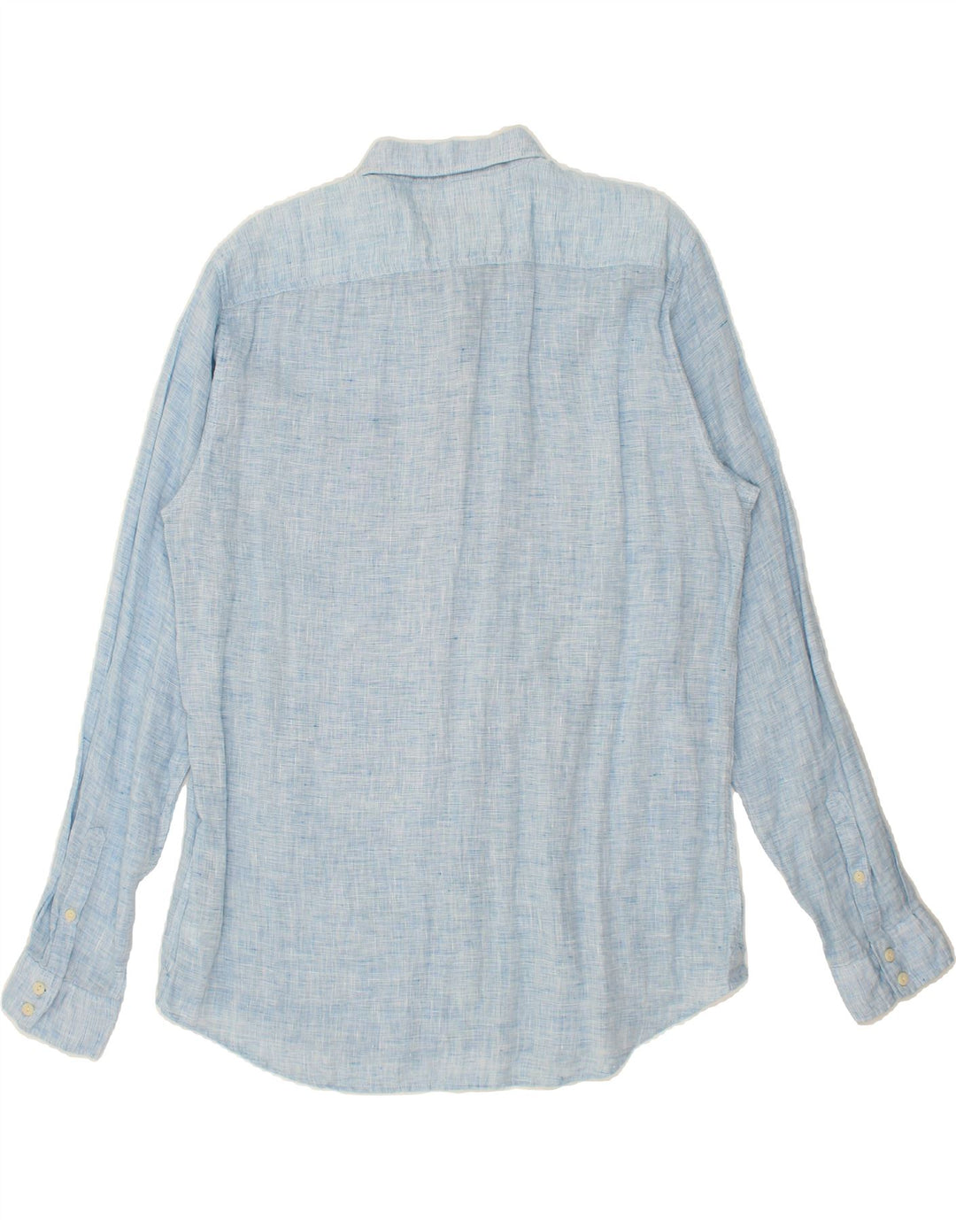 MARLBORO CLASSICS Herre Custom Fit skjorte 2XL blå hør