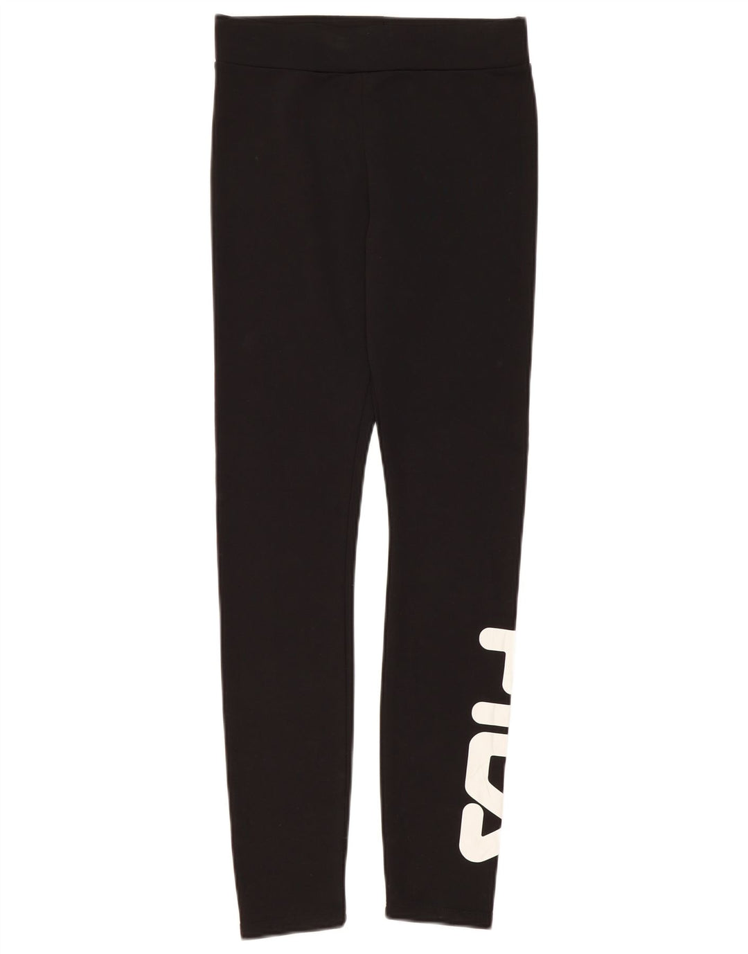 Fila Womens Grafiske Leggings UK 8 Small Black Polyester