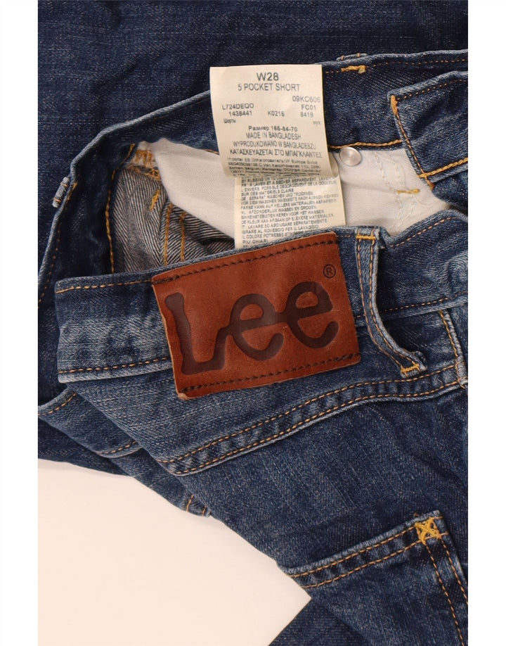 Lee Herre denimshorts W28 Små blå bomuld