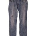 Levi's Men Distressed Slim Jeans W34 L32 Blå Bomuld