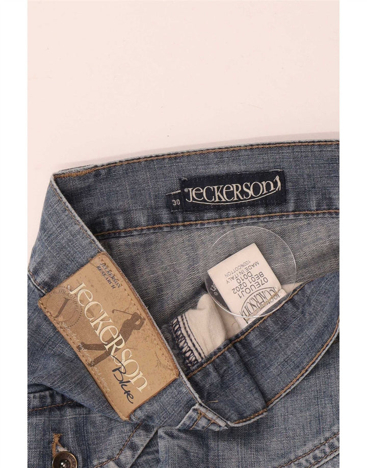 Jeckerson Herre Denim Shorts W30 Medium Blue Bomuld