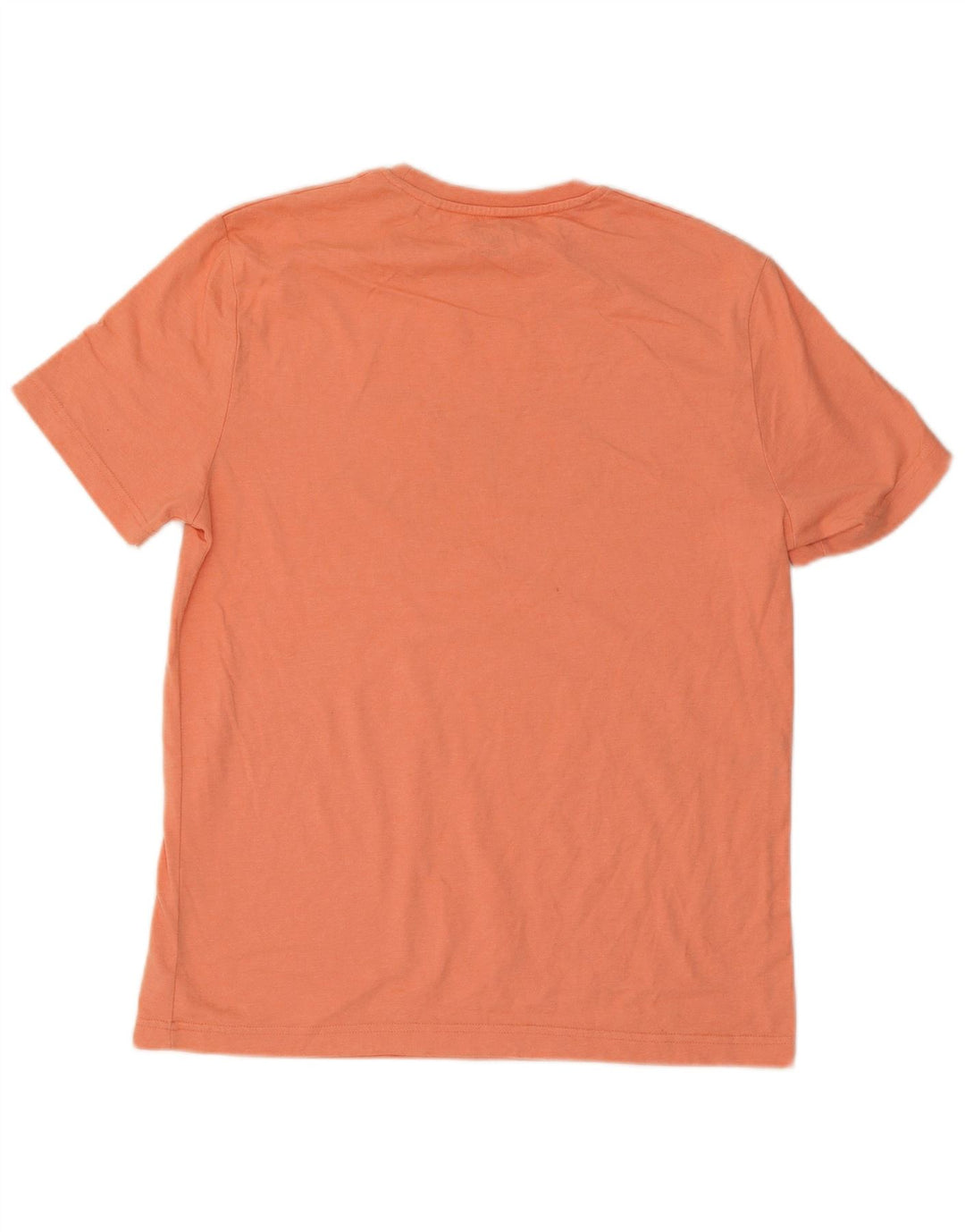 Penguin Herre Grafisk T-Shirt Top Stor Orange Bomuld