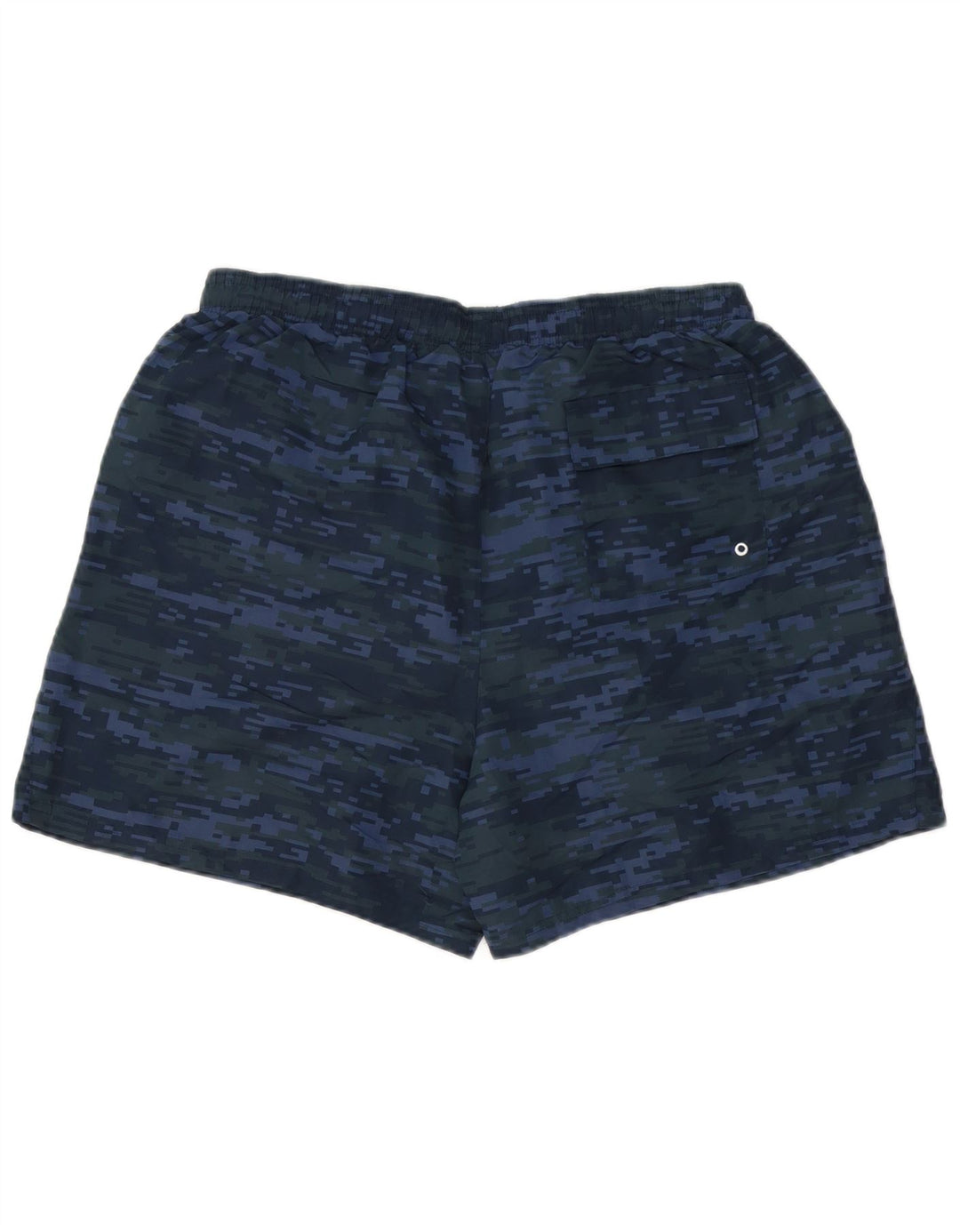 New Balance Badeshorts til mænd Large Navy Blue Camouflage Polyester