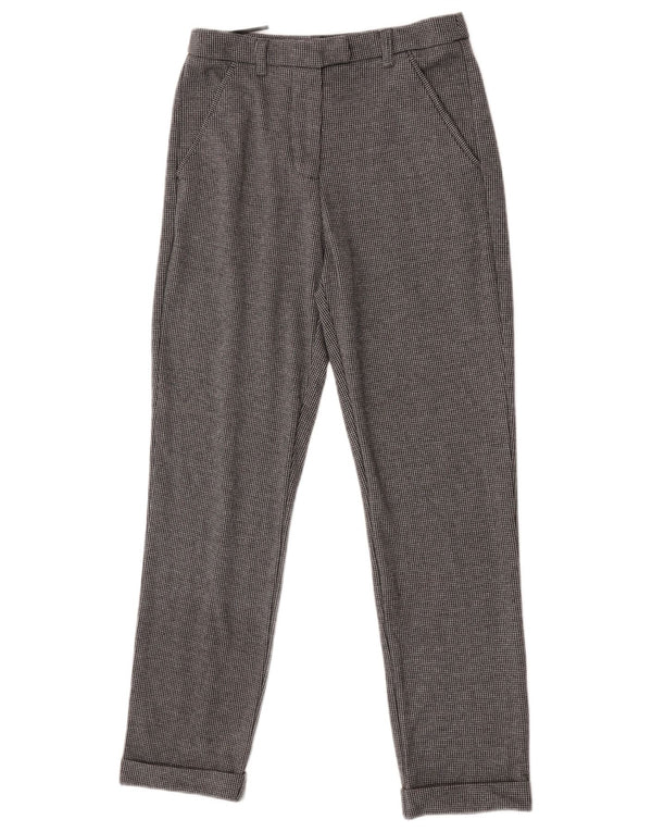 White Stuff Dame Højtalje Casual Bukser UK 10 Small W26 L28 Grå