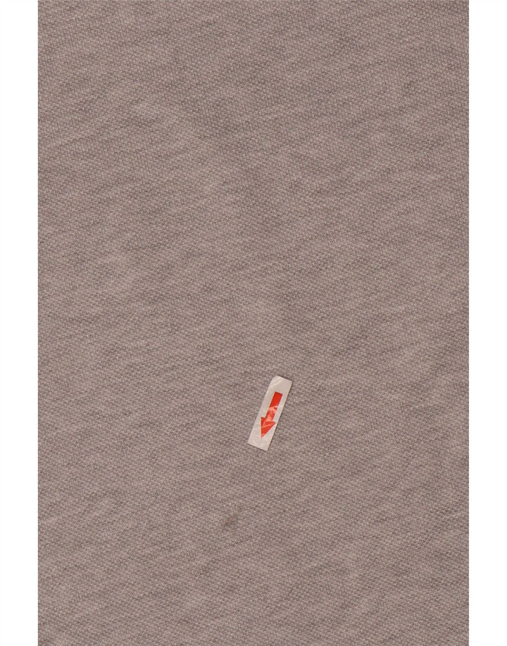 Ralph Lauren Herre T-shirt Top Medium Grey Flecked Bomuld