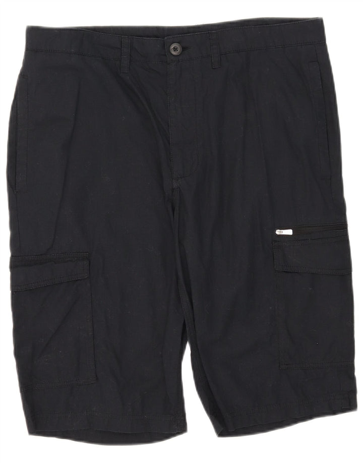 Nike Herre Cargo Shorts W36 Large Black Bomuld