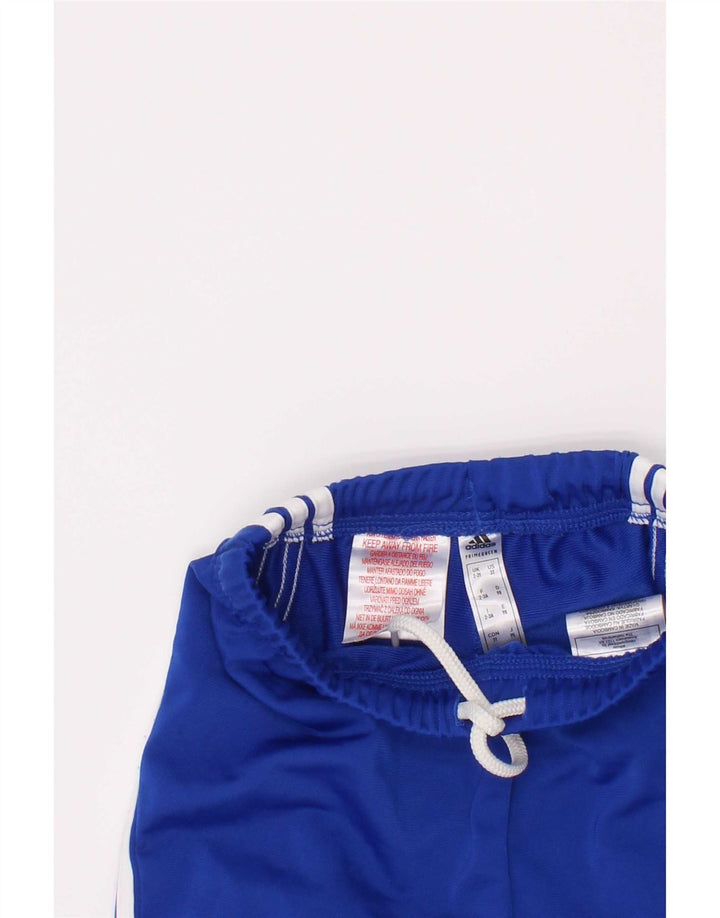 Adidas Drenge Træningsdragt Bukser Joggers 2-3 År Blå Polyester