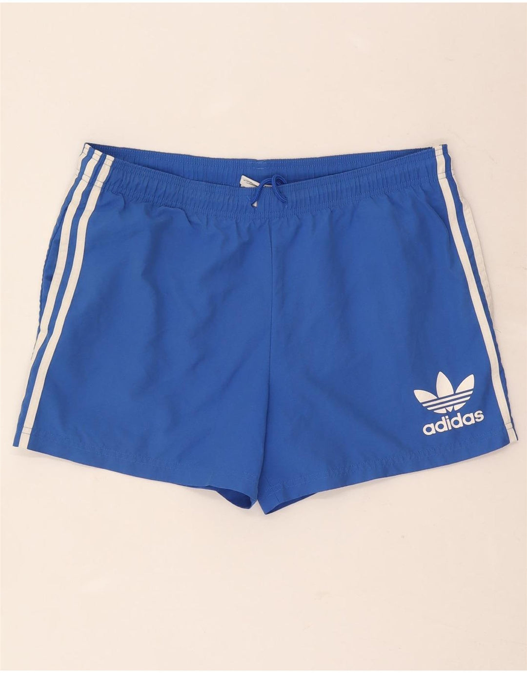 Adidas Herre grafiske sportsshorts Medium Blue Polyester