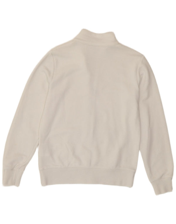 Champion Womens træningsdragt Topjakke UK 10 Small White Bomuld
