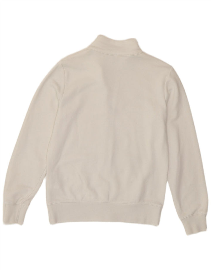 Champion Womens træningsdragt Topjakke UK 10 Small White Bomuld