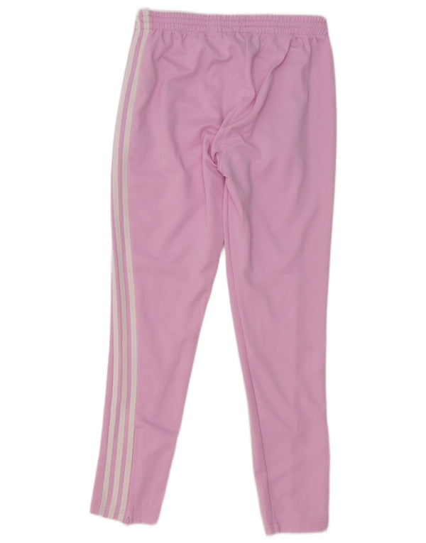 Adidas Træningsdragtsbukser til kvinder UK 12/14 Medium Pink Polyester