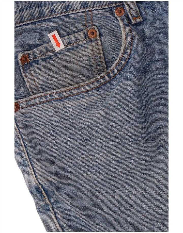LEVI'S Herre 550 Relaxed Fit Straight Jeans W40 L32 Blå Bomuld