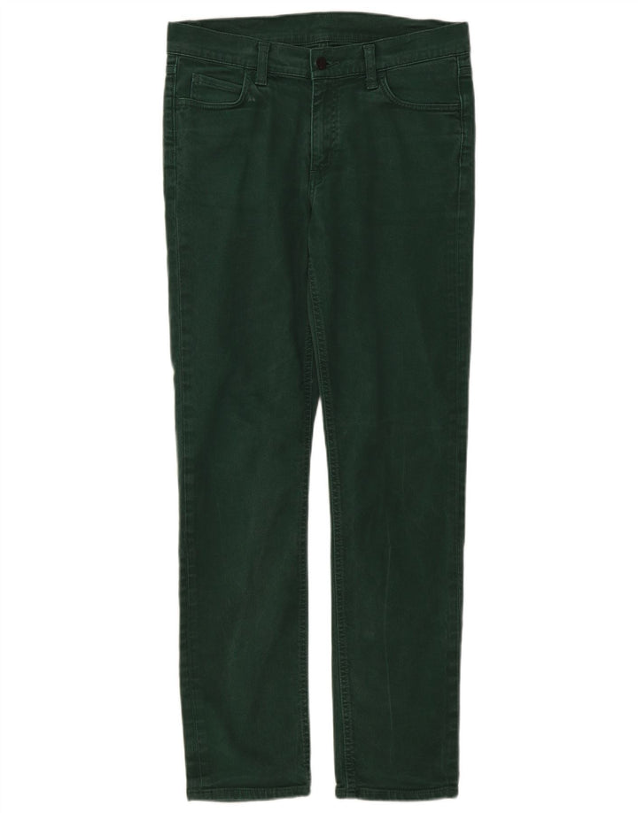 Carhartt Slim Jeans til mænd W30 L32 Grøn bomuld