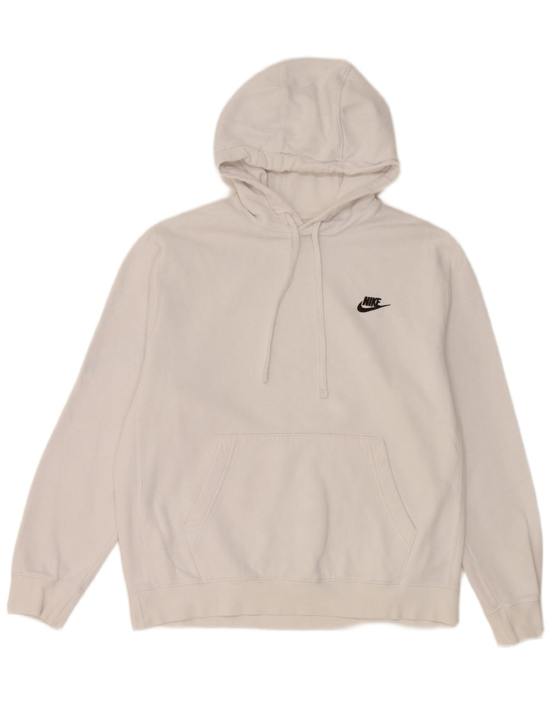 Nike Herre hættetrøje Jumper Medium Hvid Bomuld