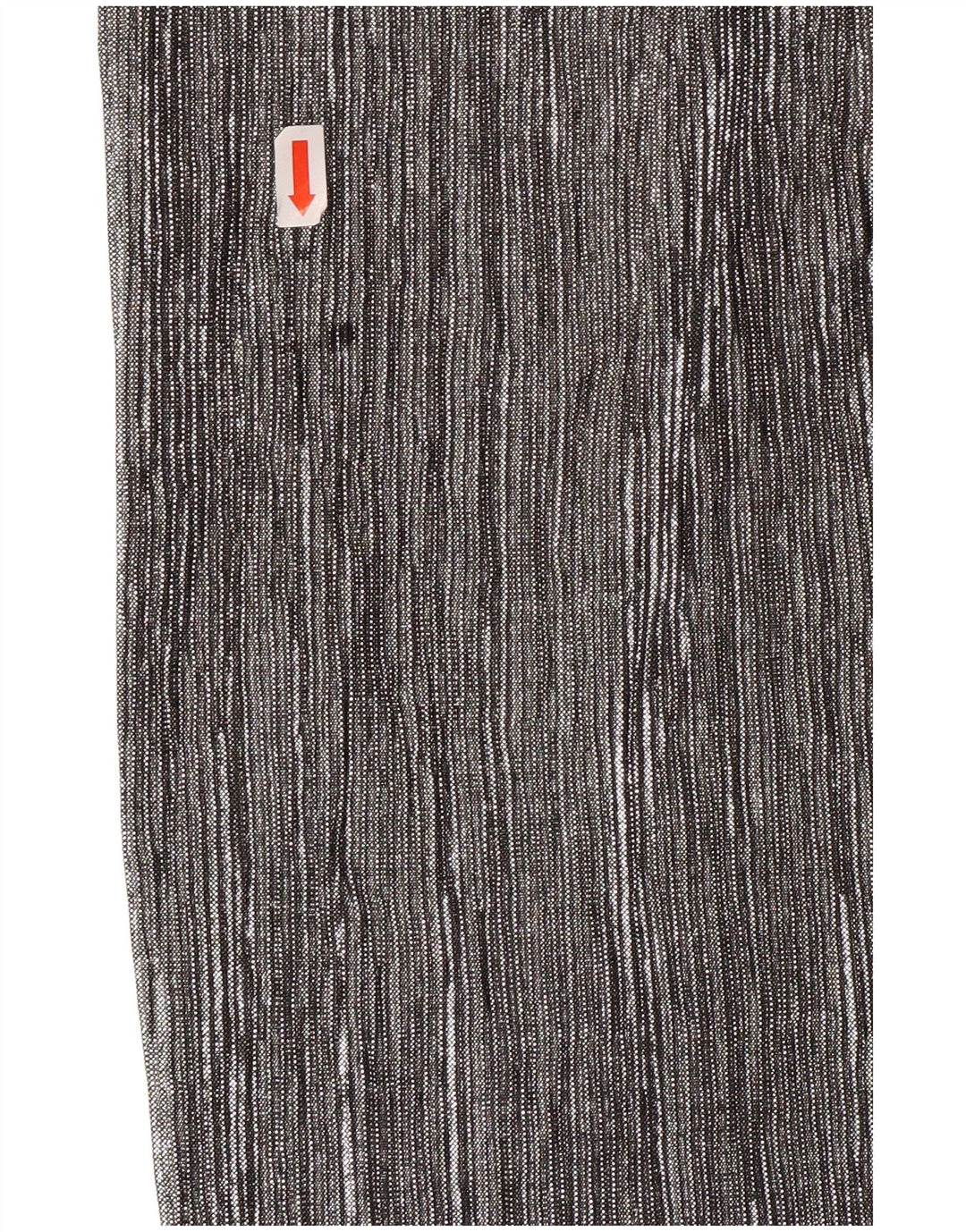 ZARA Capribukser med brede ben til kvinder XS W24 L20 Sølv Polyester