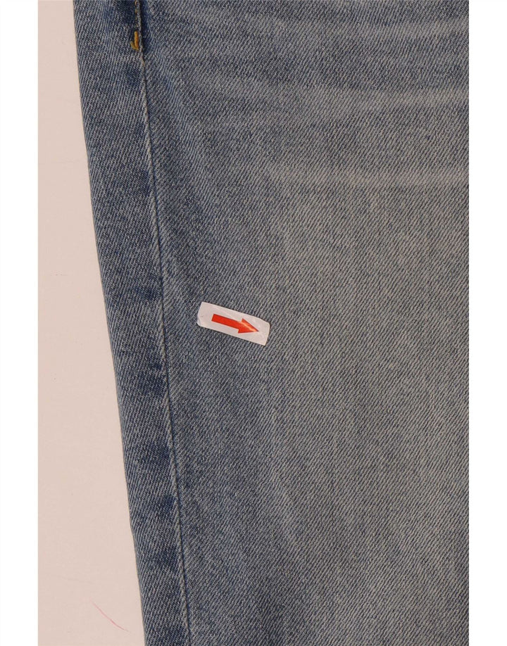 Zara Dame Flared Jeans EU 42 Large W32 L34 Blå