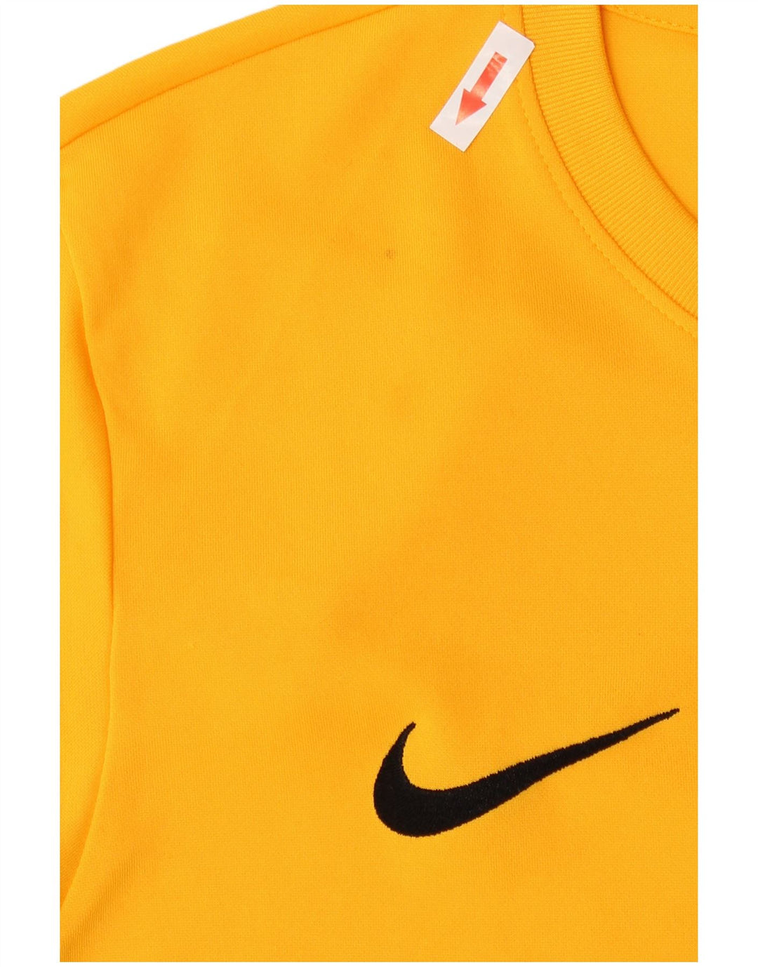 Nike Herre Dri Fit Grafisk Top Langærmet Medium Gul Polyester