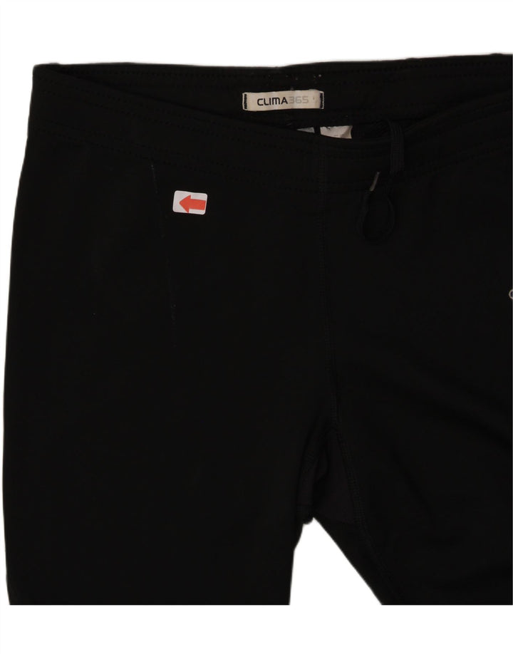 ADIDAS Womens Leggings UK 10 Small Black Polyester Vintage Adidas and Second-Hand Adidas from Messina Hembry 