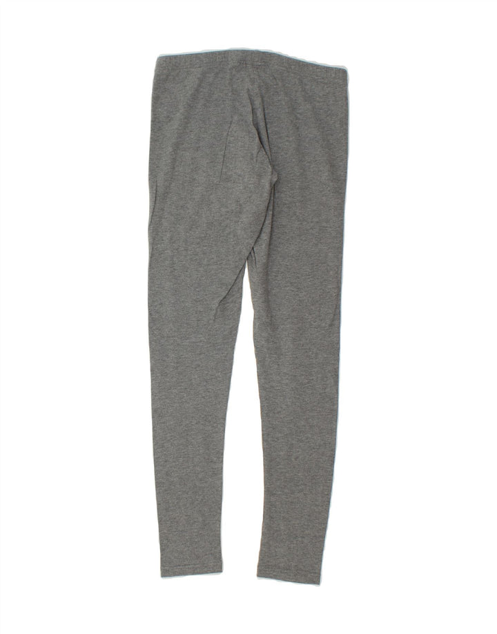 NIKE Womens Leggings UK 12 Medium Grey Cotton Vintage Nike and Second-Hand Nike from Messina Hembry 