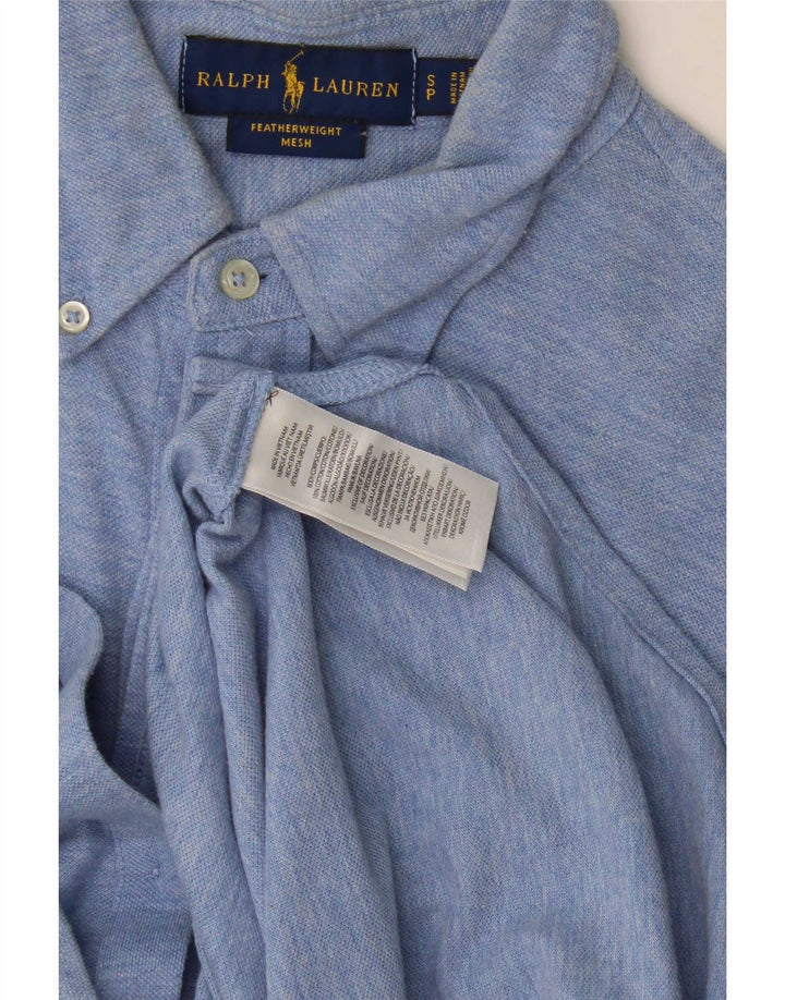 Ralph Lauren herreskjorte lille blå bomuld