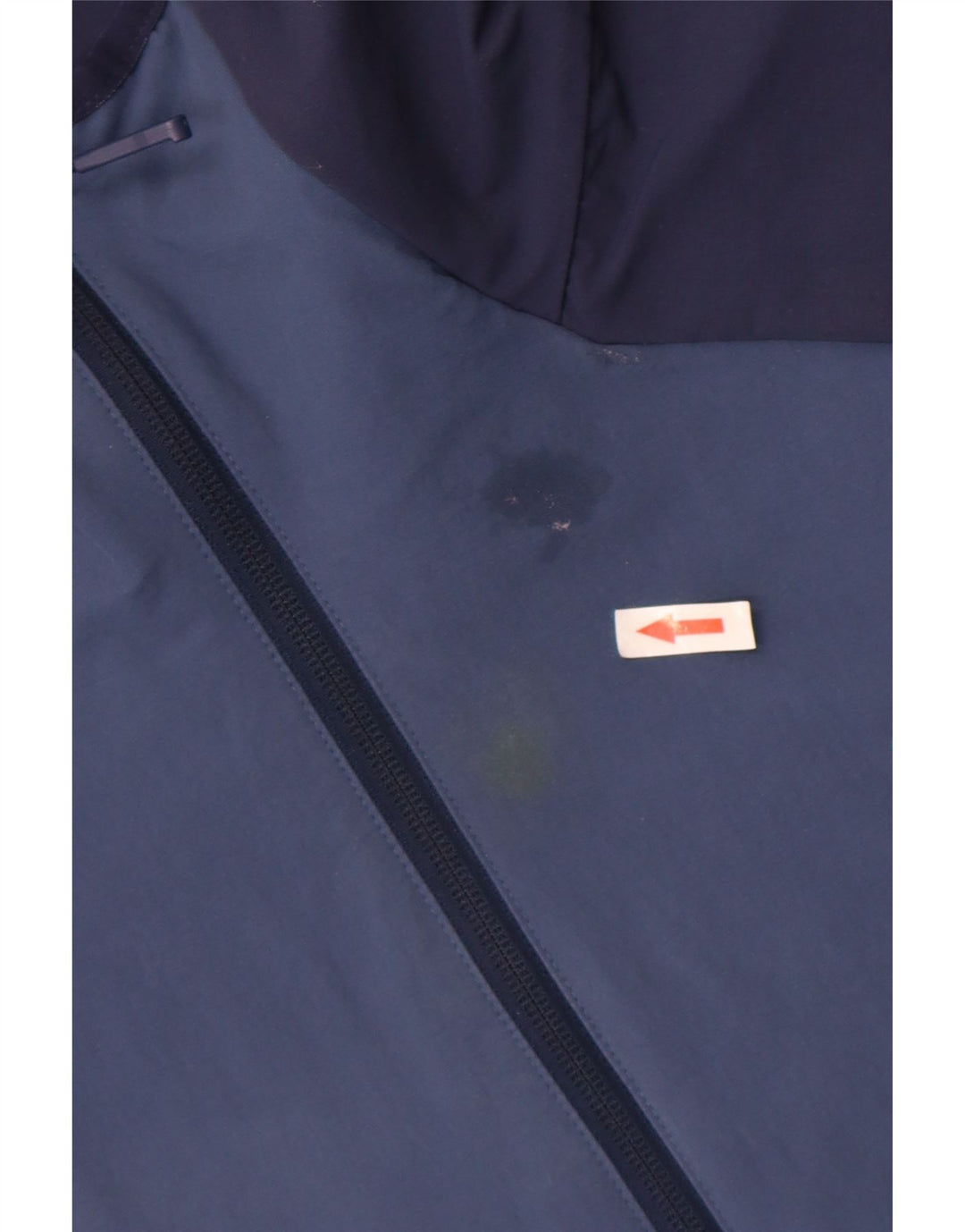 The North Face Herre Hættetrøje Regnjakke UK 44 2XL Blå Colourblock