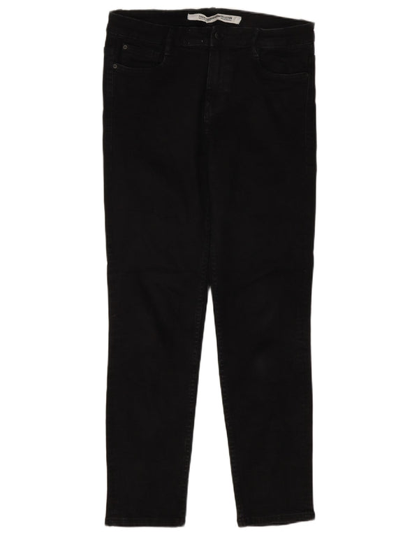 Zara Dame Trafaluc Skinny Jeans EU 40 Medium W30 L28 Sort Bomuld