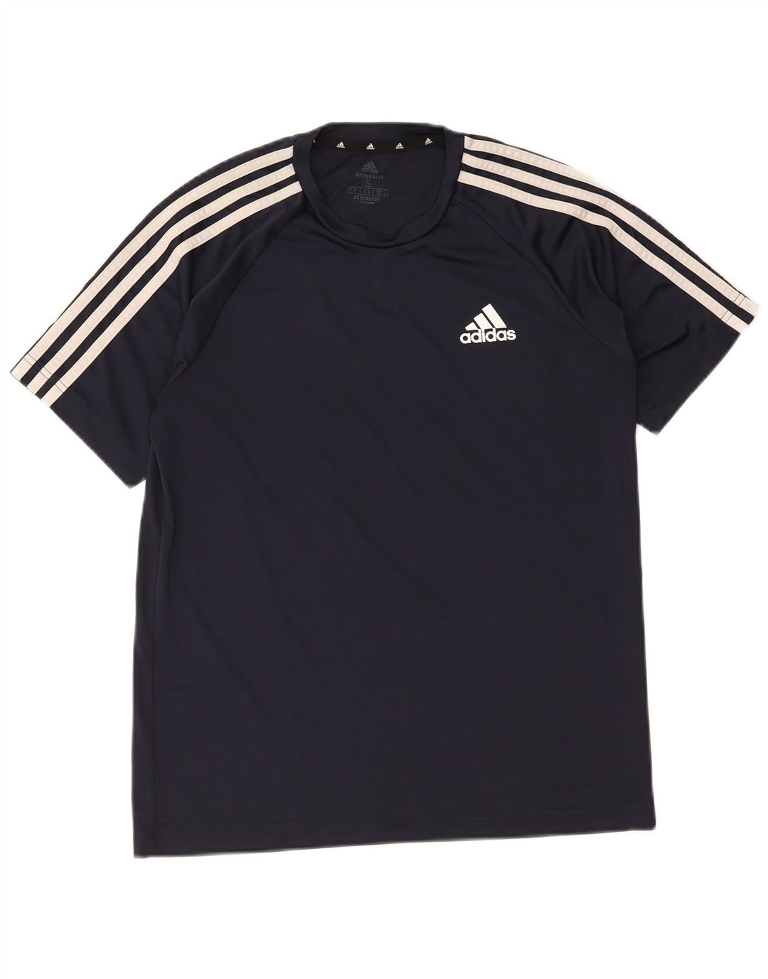 ADIDAS Mens Aeroready T-Shirt Top Small Navy Blue