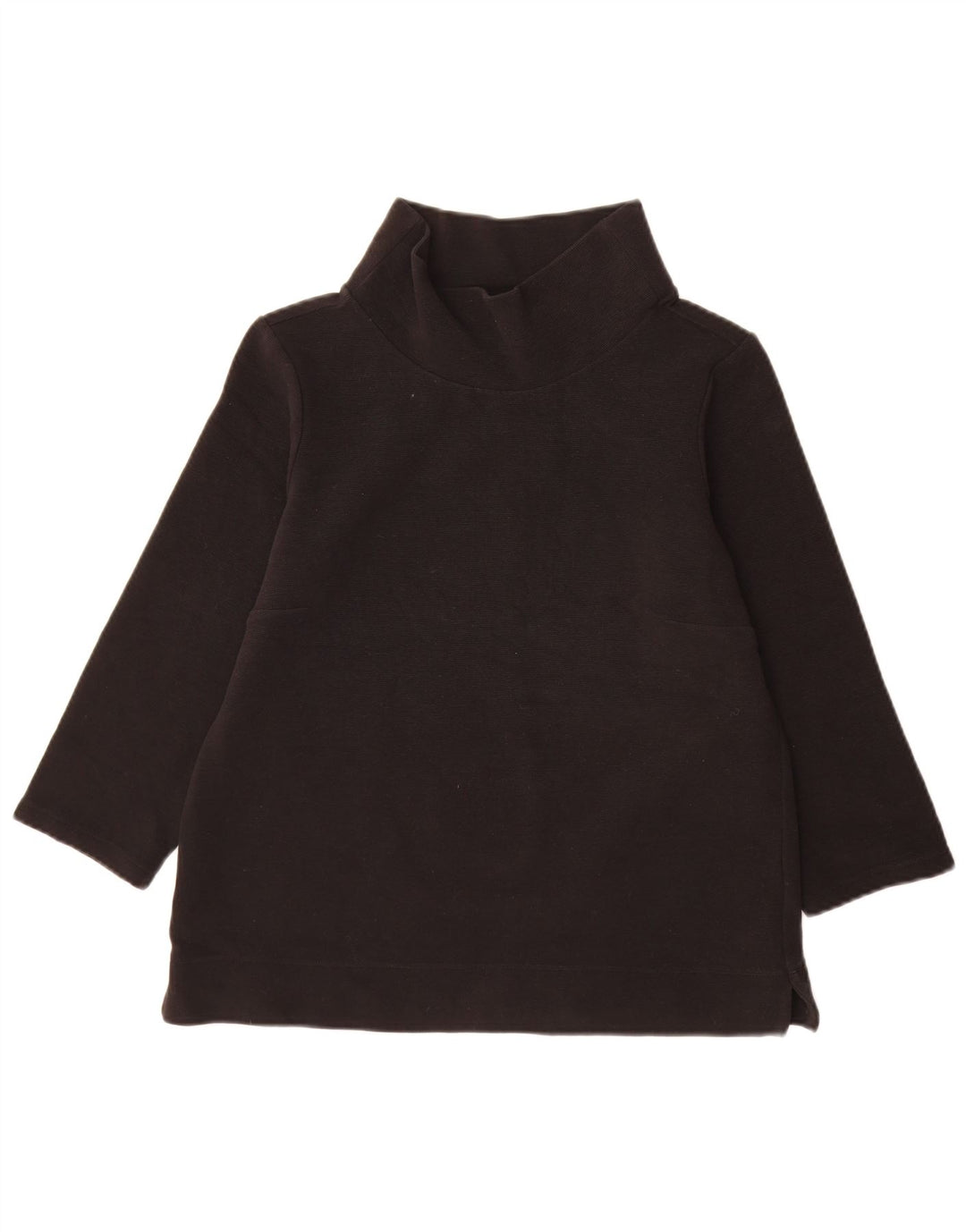 Hobbs Dame Top 3/4 ærmer UK 14 Medium Sort Bomuld