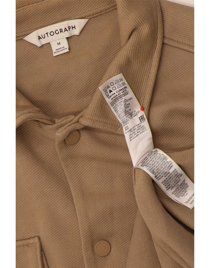 Autograf Herre Utility Jacket UK 38 Medium Beige Bomuld