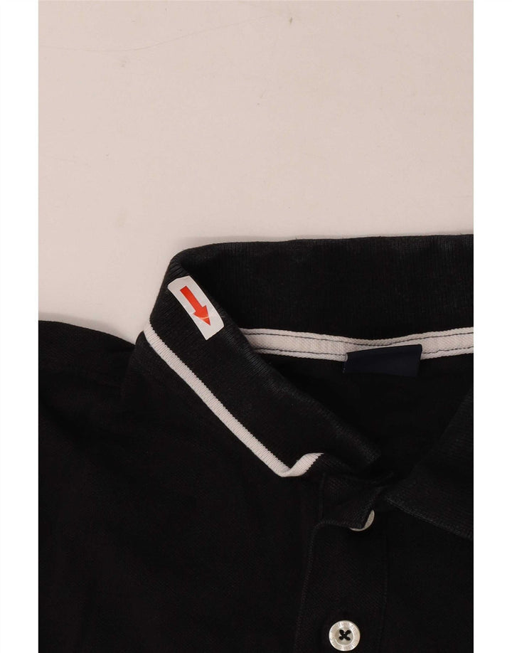 North Sails Herre Polo Shirt Lille Sort Bomuld