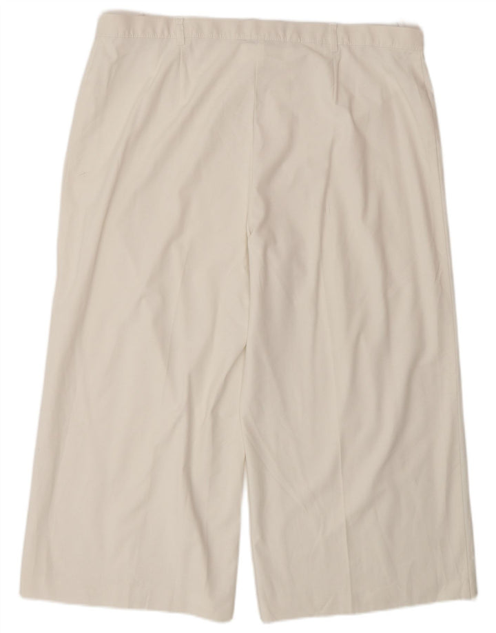Marks & Spencer Dame Capri Bukser W38 L22 Hvid