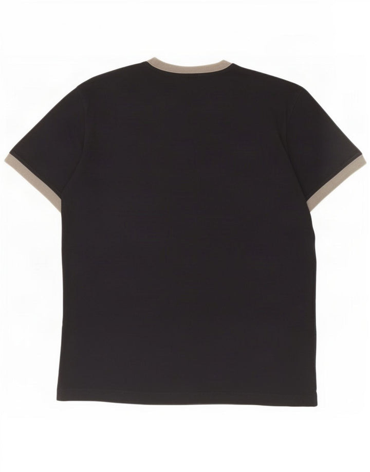 Lee Herre T-Shirt Top Stor Sort Bomuld
