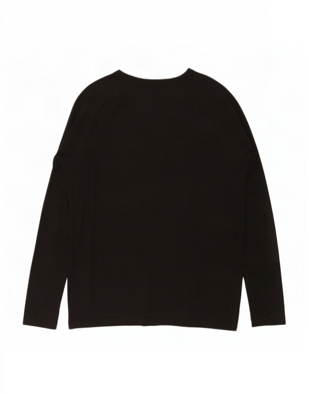 Zara Dame Oversized Top Langærmet UK 10 Lille Sort
