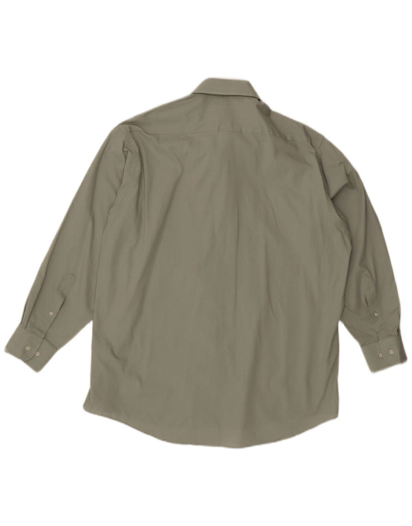 Pierre Cardin Herreskjorte str. 16 1/2 Large Khaki Bomuld Classic