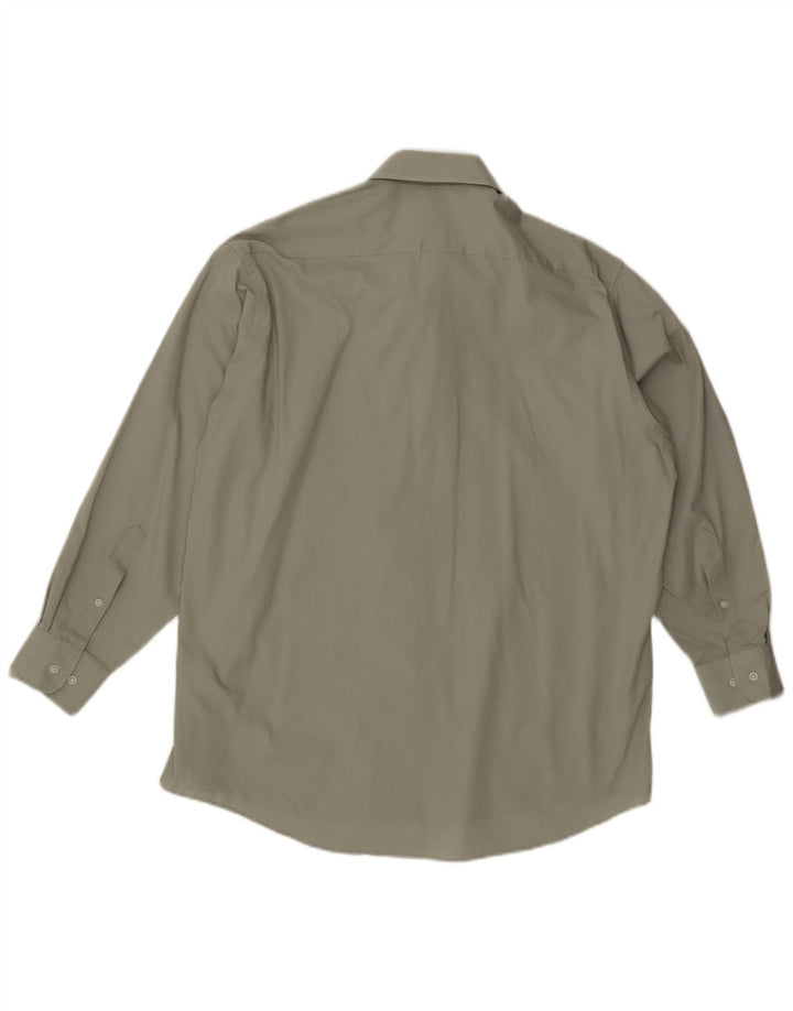 Pierre Cardin Herreskjorte str. 16 1/2 Large Khaki Bomuld Classic