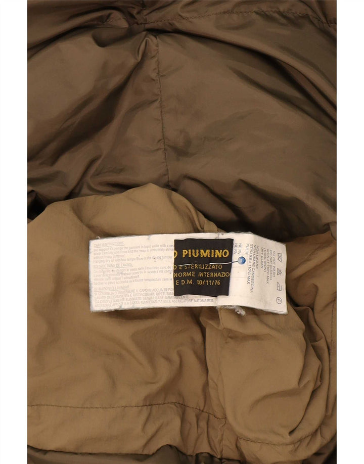 Belfe Herre hættepolstret jakke UK 44 2XL Khaki Polyamid